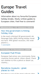 Mobile Screenshot of europe-travel-planning.blogspot.com