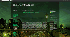 Desktop Screenshot of madness-daily.blogspot.com