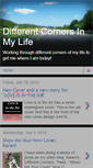 Mobile Screenshot of differentcornersinmylife.blogspot.com