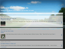 Tablet Screenshot of differentcornersinmylife.blogspot.com