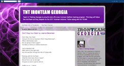 Desktop Screenshot of ironteamgeorgia.blogspot.com