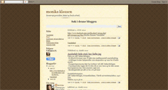 Desktop Screenshot of monikaklausen.blogspot.com