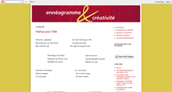 Desktop Screenshot of enneagrammecreativite.blogspot.com