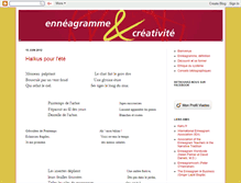 Tablet Screenshot of enneagrammecreativite.blogspot.com