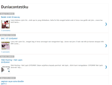 Tablet Screenshot of duniacontestku.blogspot.com