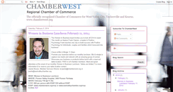 Desktop Screenshot of chamberwest.blogspot.com