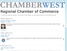 Tablet Screenshot of chamberwest.blogspot.com