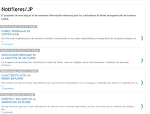 Tablet Screenshot of notiflores.blogspot.com