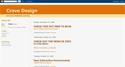 Desktop Screenshot of cravedesign.blogspot.com
