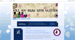 Desktop Screenshot of fillmyheadwithglitter.blogspot.com