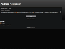Tablet Screenshot of androidkeylogger.blogspot.com