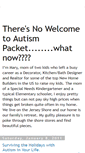 Mobile Screenshot of nowelcometoautismpacketwhatnow.blogspot.com