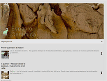 Tablet Screenshot of espacioceramica.blogspot.com