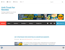 Tablet Screenshot of newbie-unittrust.blogspot.com