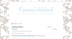 Desktop Screenshot of carmens-closet.blogspot.com