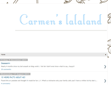 Tablet Screenshot of carmens-closet.blogspot.com