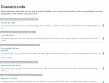 Tablet Screenshot of gramaticasimples.blogspot.com
