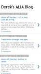 Mobile Screenshot of dereksaliablog.blogspot.com