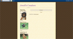 Desktop Screenshot of jewellscavaliers.blogspot.com