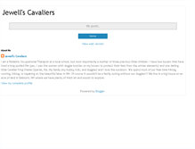 Tablet Screenshot of jewellscavaliers.blogspot.com