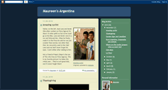 Desktop Screenshot of maureensargentina.blogspot.com