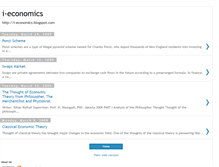 Tablet Screenshot of i-economics.blogspot.com