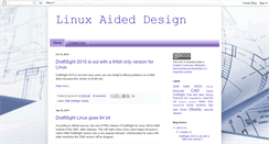 Desktop Screenshot of linuxaideddesign.blogspot.com