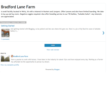 Tablet Screenshot of bradfordlanefarm.blogspot.com