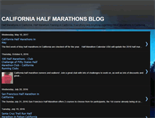 Tablet Screenshot of halfmarathonscalifornia.blogspot.com