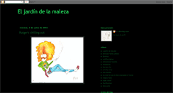 Desktop Screenshot of eljardndelamaleza.blogspot.com