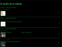 Tablet Screenshot of eljardndelamaleza.blogspot.com