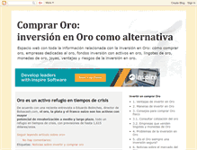 Tablet Screenshot of invertirenoro.blogspot.com