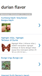 Mobile Screenshot of durianflavor.blogspot.com