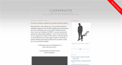 Desktop Screenshot of cleptonaute.blogspot.com