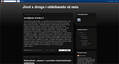 Desktop Screenshot of jivotsdroga.blogspot.com