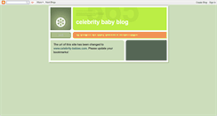 Desktop Screenshot of celebritybabies.blogspot.com