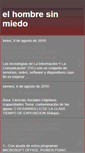 Mobile Screenshot of edu-elhombresinmiedo.blogspot.com