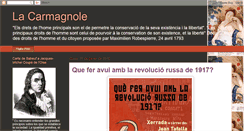 Desktop Screenshot of lacarmagnole.blogspot.com