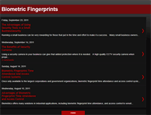 Tablet Screenshot of biometric-fingerprint-control.blogspot.com