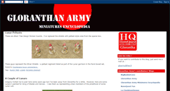 Desktop Screenshot of gloranthanarmy.blogspot.com