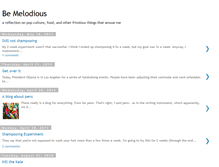 Tablet Screenshot of bemelodious.blogspot.com