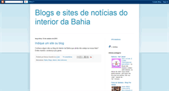 Desktop Screenshot of blogsdointeriordabahia.blogspot.com