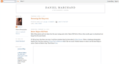 Desktop Screenshot of danielmarchandphoto.blogspot.com