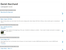 Tablet Screenshot of danielmarchandphoto.blogspot.com