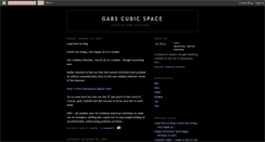 Desktop Screenshot of cubicspaces.blogspot.com