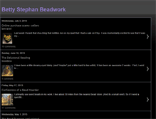 Tablet Screenshot of bettystephan.blogspot.com