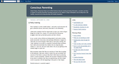 Desktop Screenshot of consciousparenting.blogspot.com