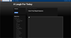 Desktop Screenshot of alaughfortoday.blogspot.com