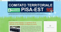 Desktop Screenshot of comitatopisaest.blogspot.com