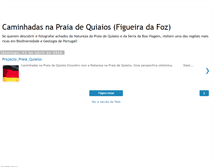 Tablet Screenshot of caminhadasnapraiadequiaios.blogspot.com